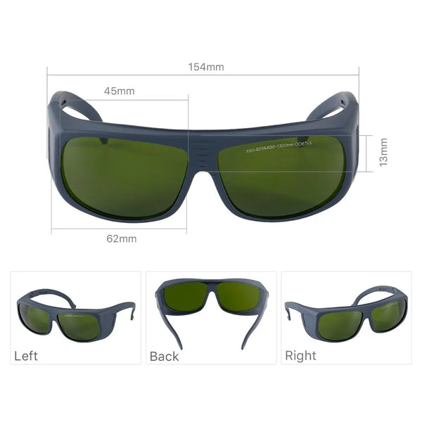 Lunettes de Protection Laser Cloudray 1064nm OD6+ – Sécurité Maximale pour Applications Laser à Fibre