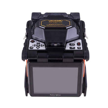 Charger l'image dans la galerie, Soudeuse D1 d2 fibre optique T-207 avec écran LCD, batterie rechargeable et accessoires complets.