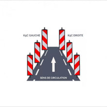 Charger l'image dans la galerie, BALISE KC5 DOUBLE FACE P180