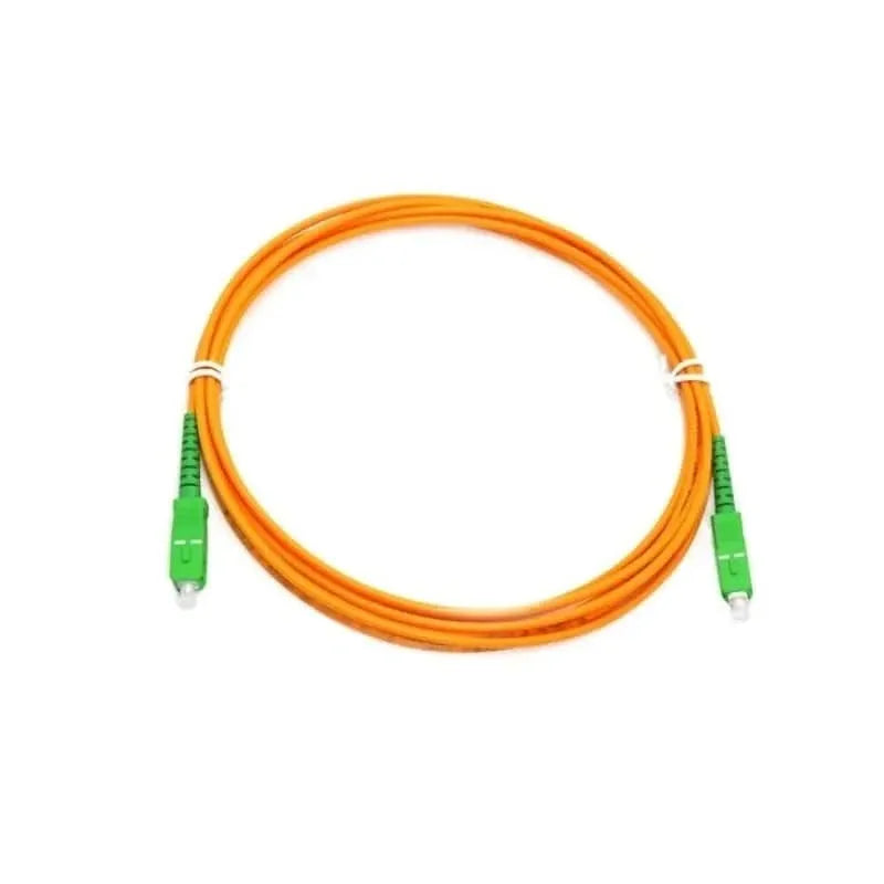 Jarretière optique SC/APC-SC/APC SM G657A2 SX Ø1.6mm - Orange