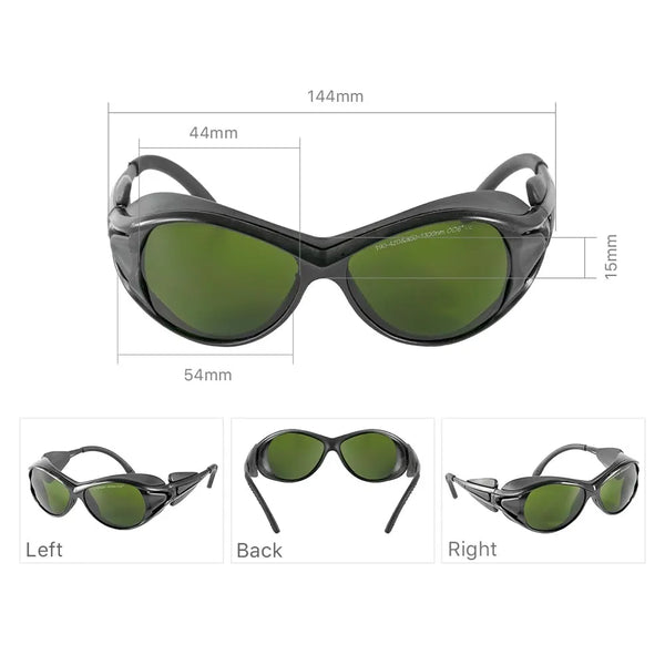Lunettes de Protection Laser Cloudray 1064nm OD6+ – Sécurité Maximale pour Applications Laser à Fibre