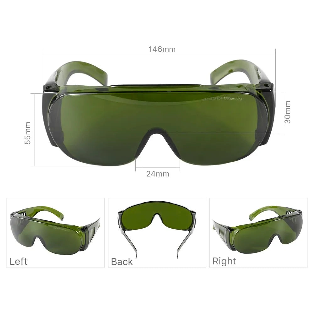 Lunettes de Protection Laser Cloudray 1064nm OD6+ – Sécurité Maximale pour Applications Laser à Fibre
