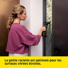 Charger l&#39;image dans la galerie, Kärcher WV 2 Black Edition – Nettoyeur de Vitres Sans Fil, 35 min d’Autonomie, 2 Raclettes

