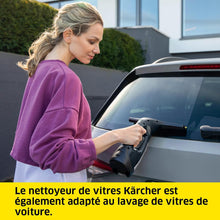 Charger l&#39;image dans la galerie, Kärcher WV 2 Black Edition – Nettoyeur de Vitres Sans Fil, 35 min d’Autonomie, 2 Raclettes
