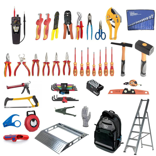 Pack IRVE outils professionnels pour électricien IRVE