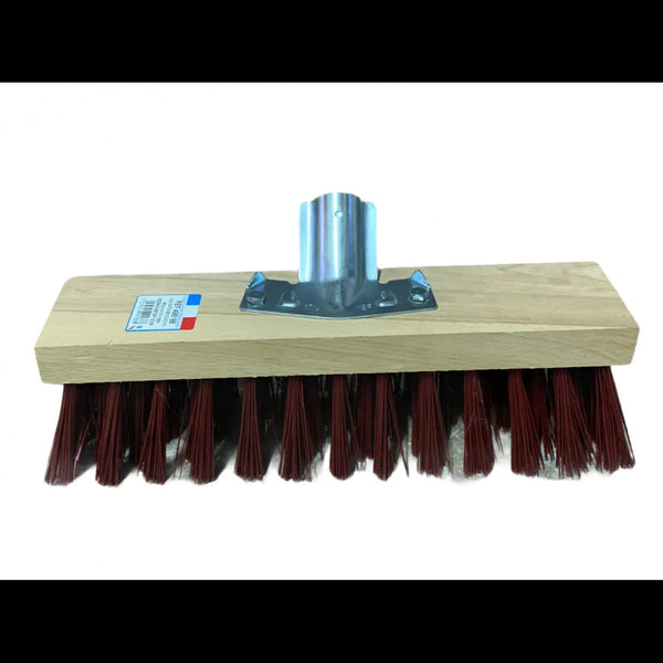 BALAIS CANTONNIER PVC 32cm - Balai professionnel résistant pour extérieur