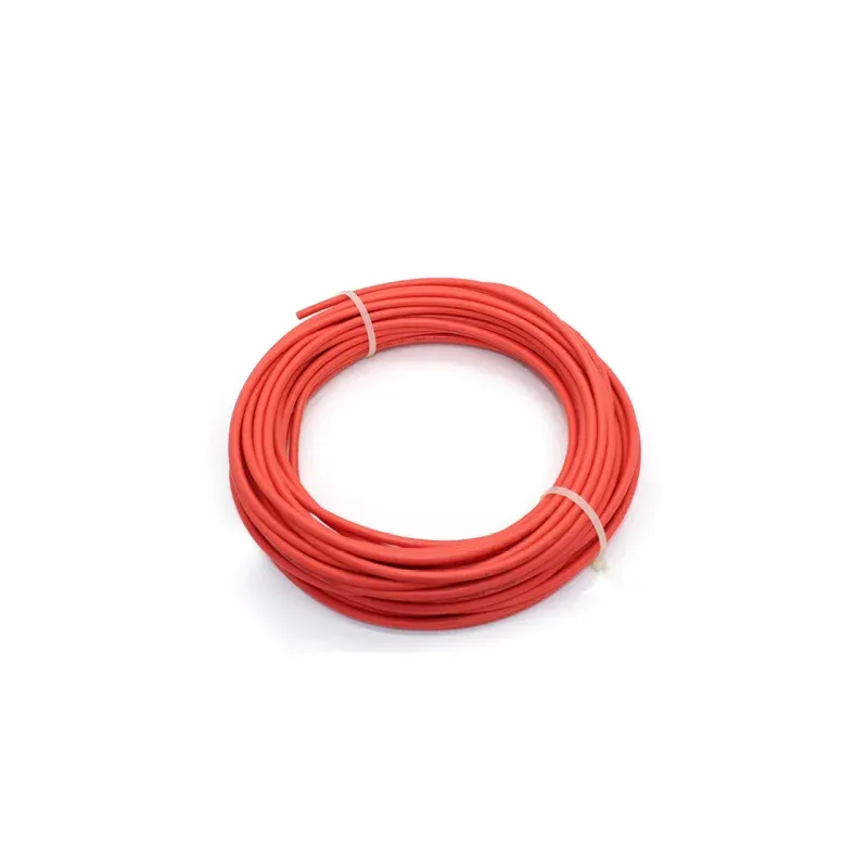 CÂBLE SPÉCIAL SOLAIRE CERTIFIÉ TÜV 4MM² - 100 MÈTRES - ROUGE