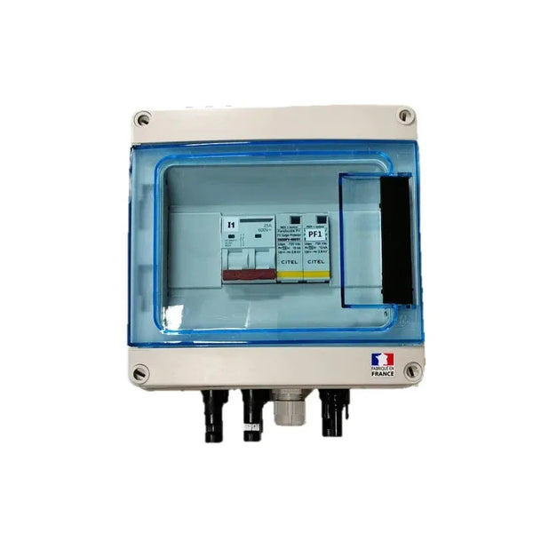 COFFRET DC 3KW 25A - 600V - 2 STRING - 1 MPPT