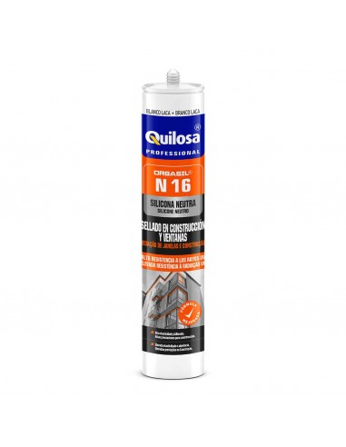 MASTIC SILICONE BLANC HAUTE PERFORMANCE 300ml - Adhérence Supérieure