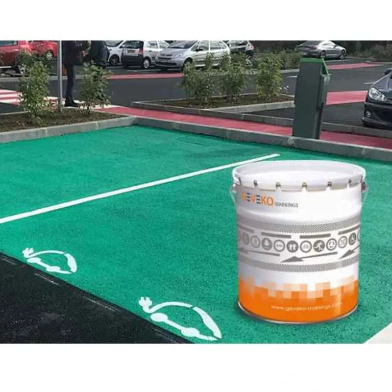 Peinture Verte RAL6018 POLYKOLOR – Marquage au Sol Borne de Recharge